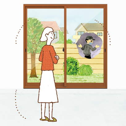 内窓設置のメリット５：防犯効果がアップ