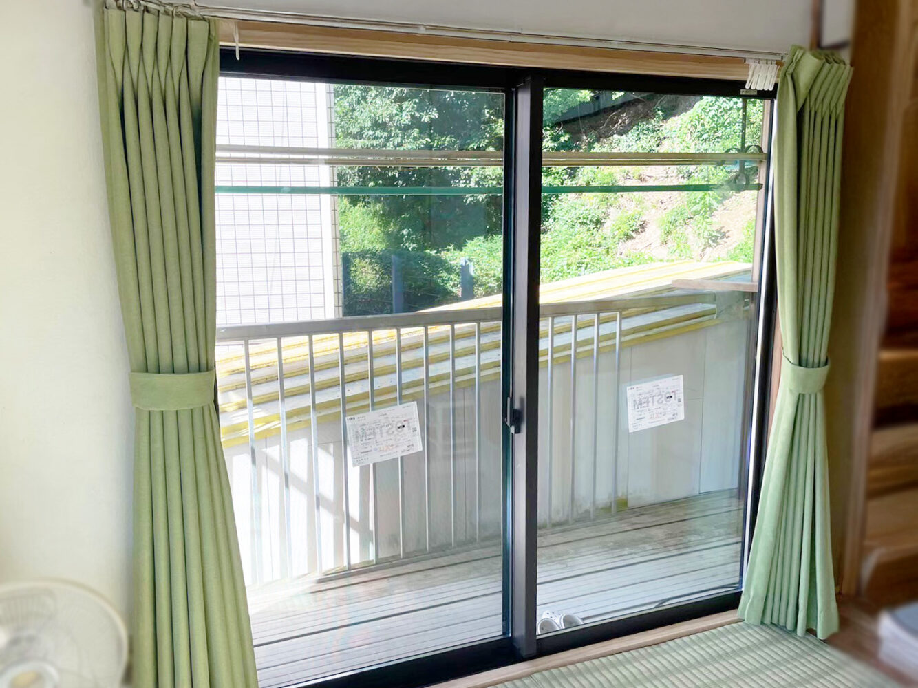 外窓リフォーム工事をした掃き出し窓