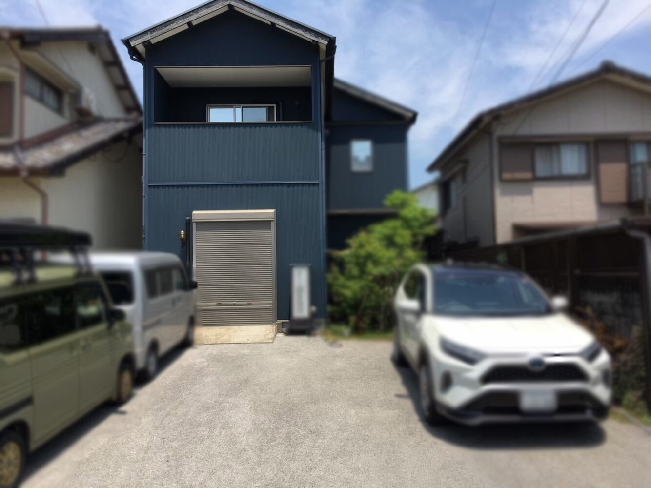 スタイルコートを建てる前のお庭