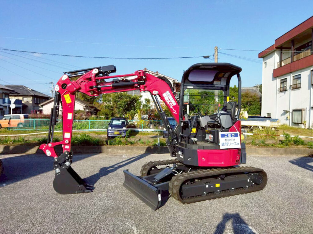 2025年 創業9周年 感謝祭 重機体験の重機1