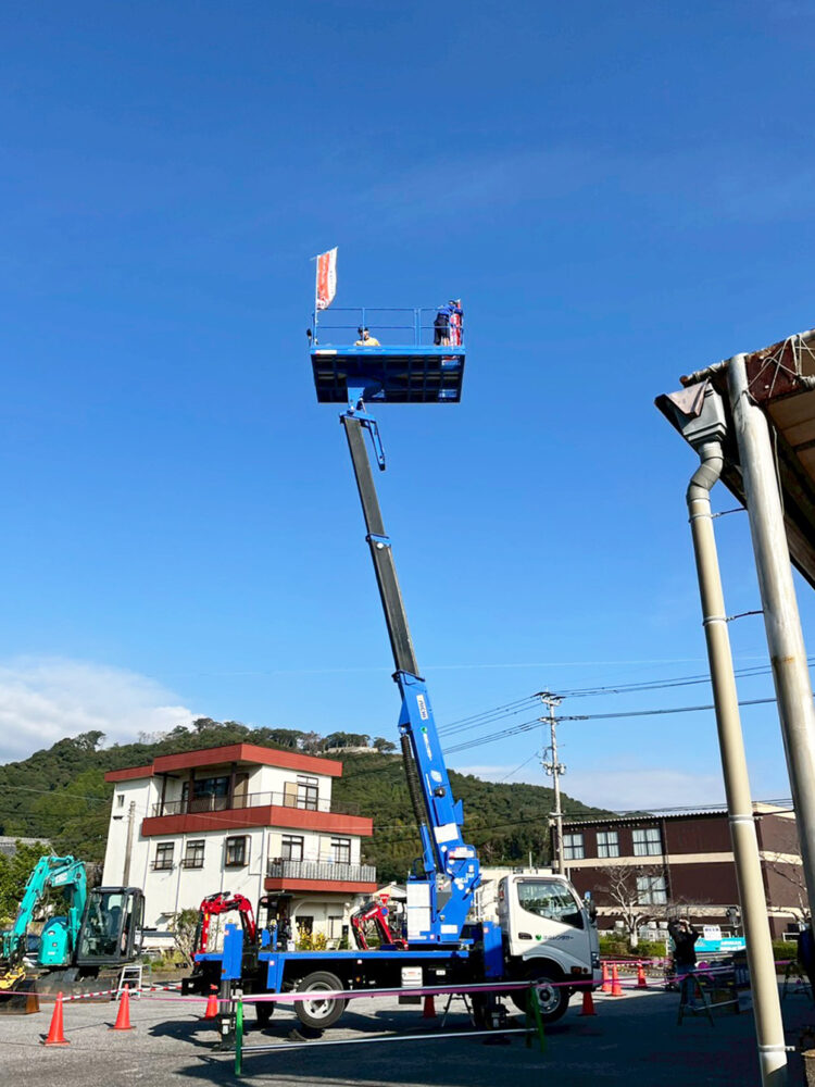 2025年 創業9周年 感謝祭 重機体験1