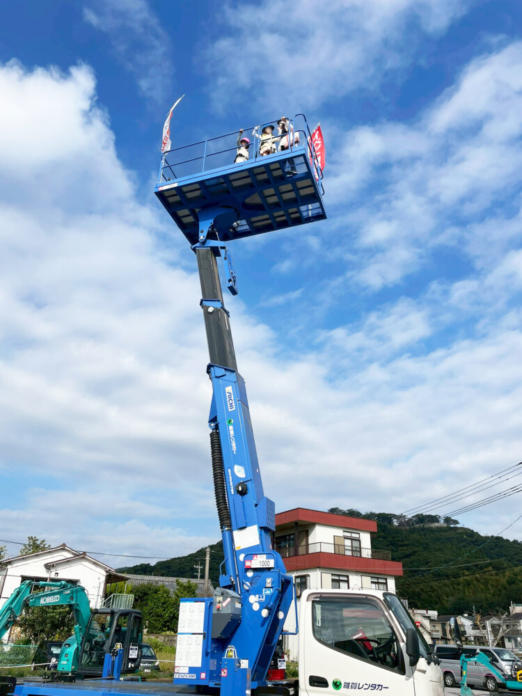 2025年 創業9周年 感謝祭 重機体験2